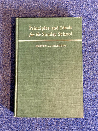 Principles and ideals - ideals, the