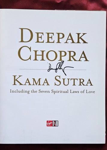 Signed deepak chopra - signed,